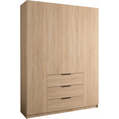 Локер 4-х дверный с ящиками (Распашной)