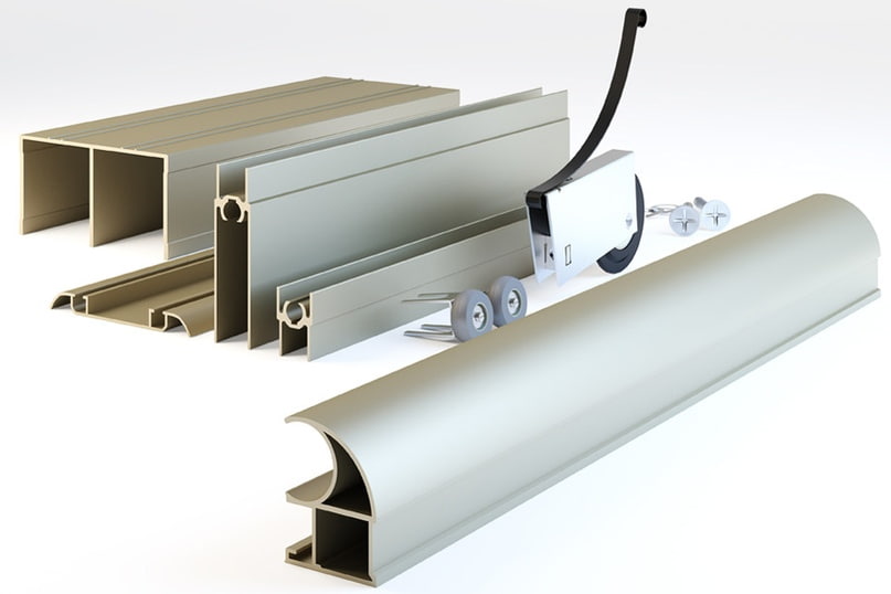 Уплотнители для дверей шкафа-купе